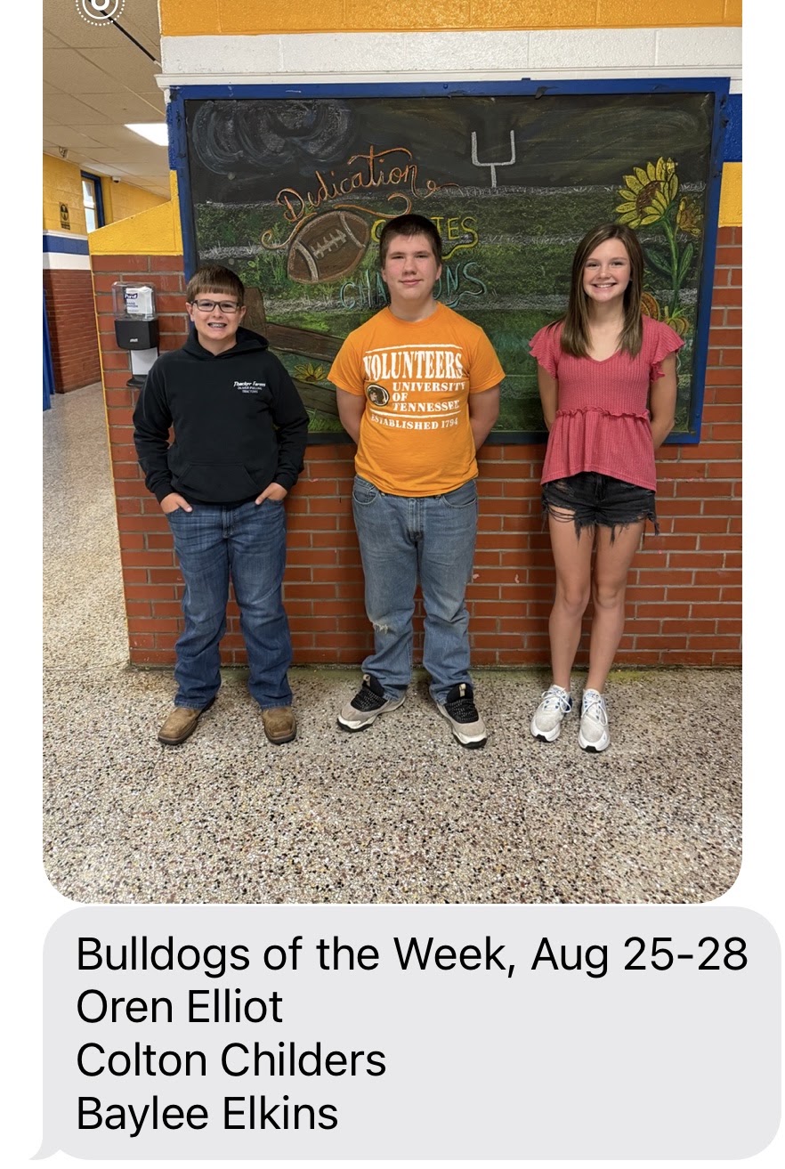 Bulldogs of the Week, Aug 25-28